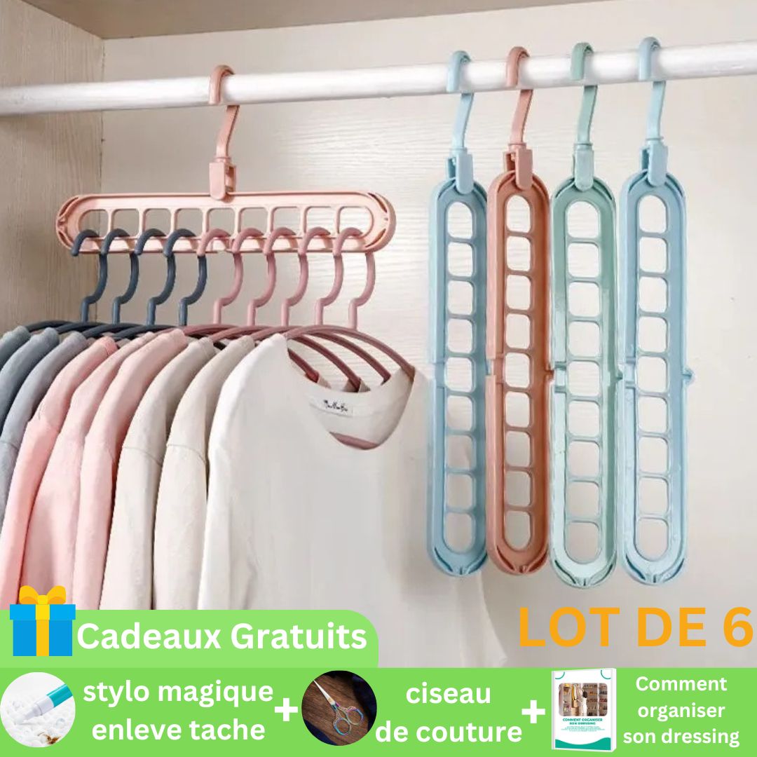 MyHanger++™- Cintre pour vêtements multi support | Rangement - Hestia space